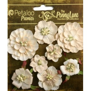 Penny Lane - Mixed Blossoms - Antique Beige